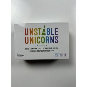 TeeTurtle TEE3678UUBSG1 Unstable Unicorns Card Game